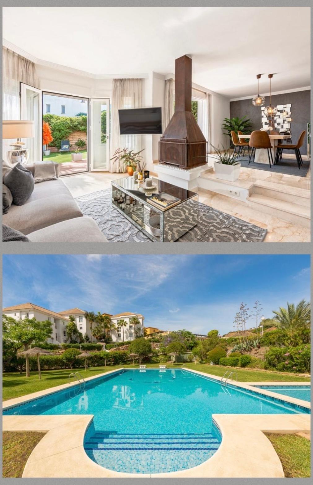 Вилла Cozy Townhouse Selwo Эстепона Экстерьер фото